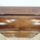 Walnut cylinder-roll-top secretary desk, 1970s.