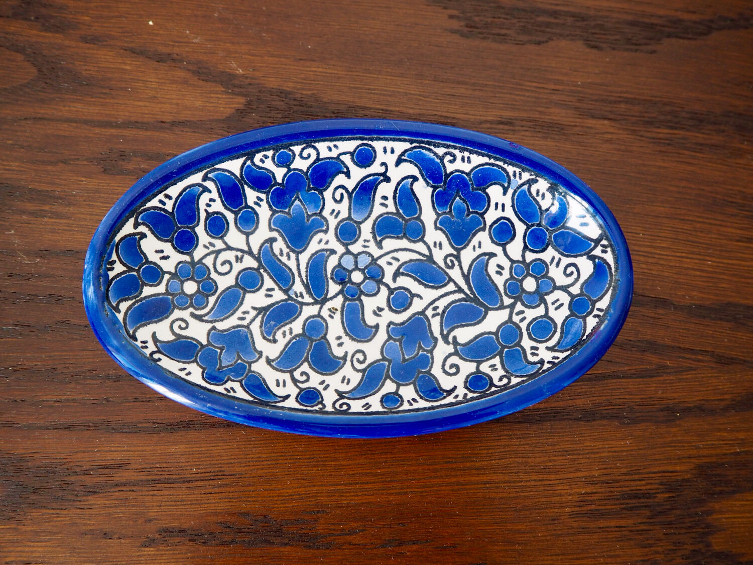 Ramequin in Spanish ceramic style