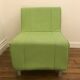 Fauteuil Chauffeuse Salon Vintage Design Vert 1970 Années 70 60