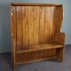 English bench nineteenth century