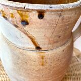 Antique terracotta pitcher