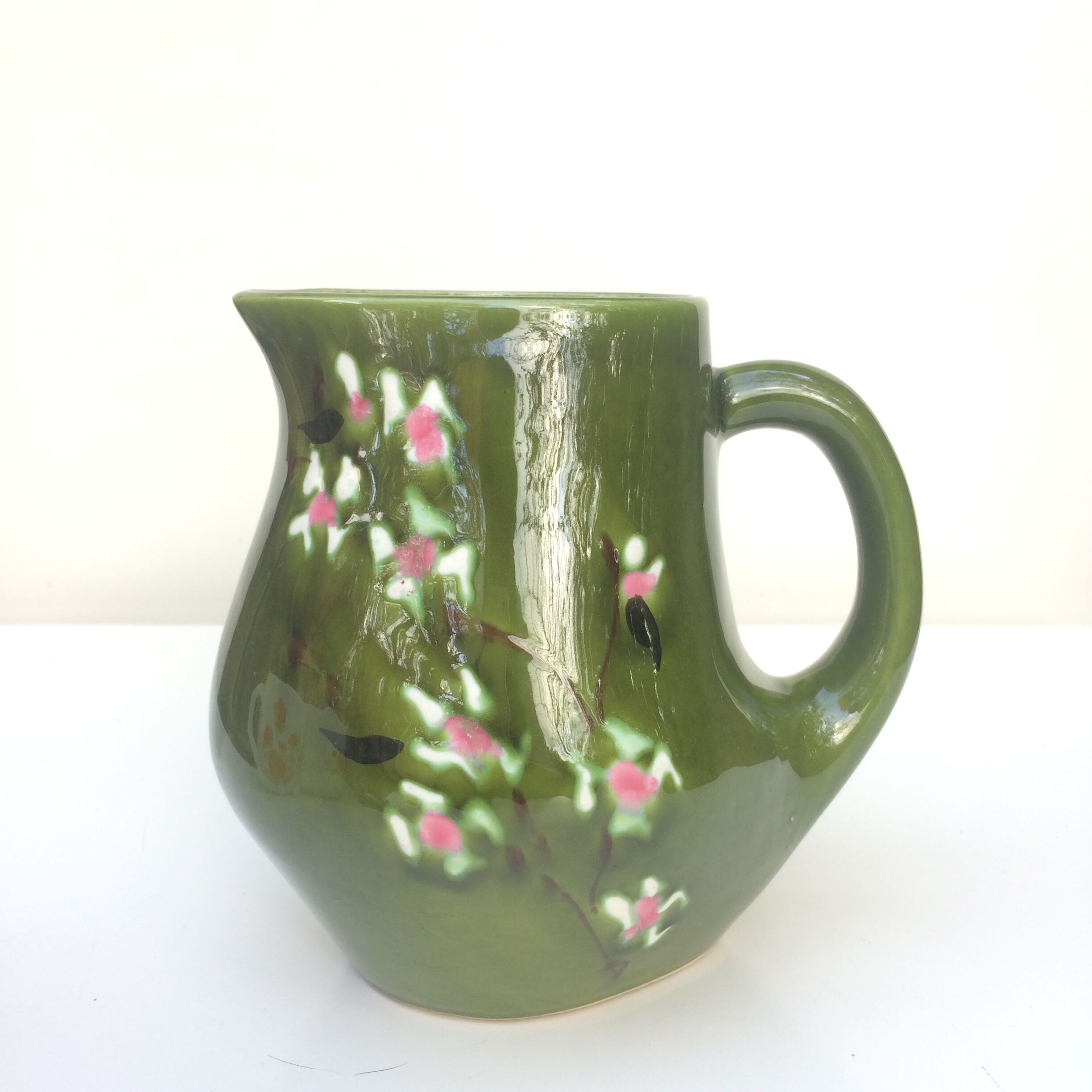 Vintage ceramic pitcher BRESSE