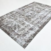 Turkish vintage large living room rug 313x188cm
