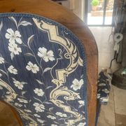 Voltaire armchair 19th century Restoration