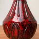 Vase en céramique rouge italien du milieu du siècle de Bitossi, années 1960