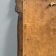Arts & Crafts hand-carved wall mirror with floral roses, early 20th century