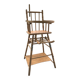 Wooden high chair for baby - Vintage