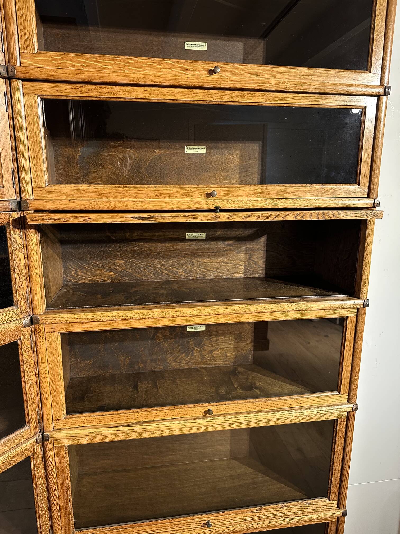 Original Antique Globe Wernicke bookcase