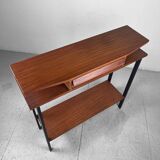 Vintage teak console Italy 1960