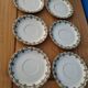 Lot 6 Limoges porcelain saucers