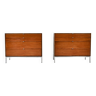Set of 2 chests of drawers by Florence Knoll Bassett for Knoll International, 1960s