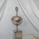 Pied de lampe Philippe Barbier, inox, 1970