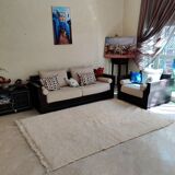 Berber carpet ecru 150x230 cm