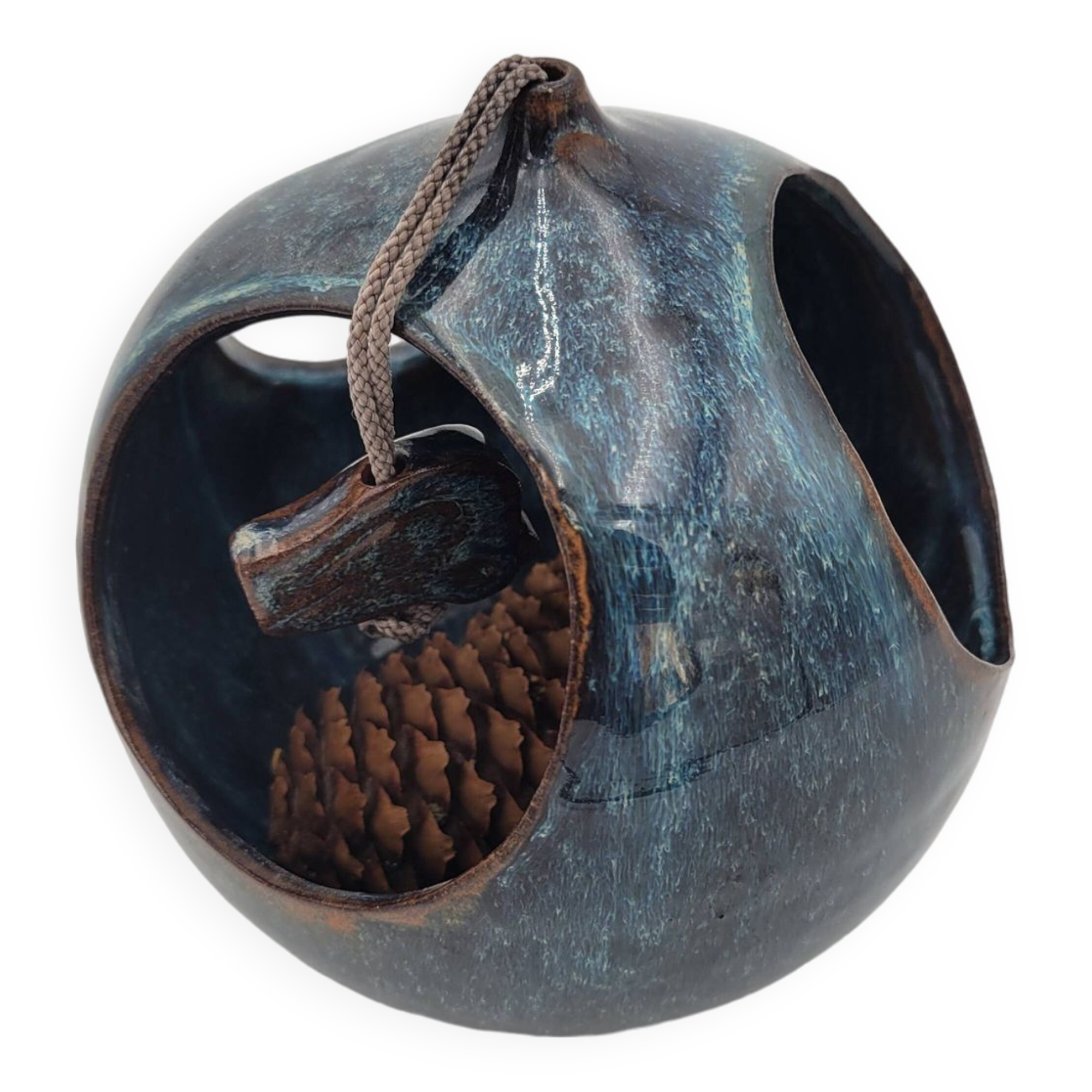 Designer bird feeder / plant stand