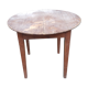 Table ronde pieds fuseaux en sapin