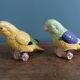 Salt shaker zoomorphic parakeet bird