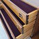 Vintage Scandinavian teak chest of drawers, 1960s Roche Bobois