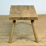 Vintage oak butcher's table/farmtable, 1930s