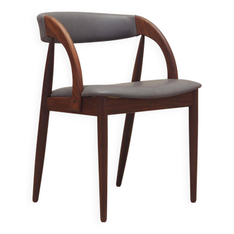 Teak chair, Danish design, 1970s, manufacturer: Orte Mobelfabrik