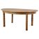 Vintage Oval Danish Oak Dining Room Table, H. Kjærnulf style, 1960s