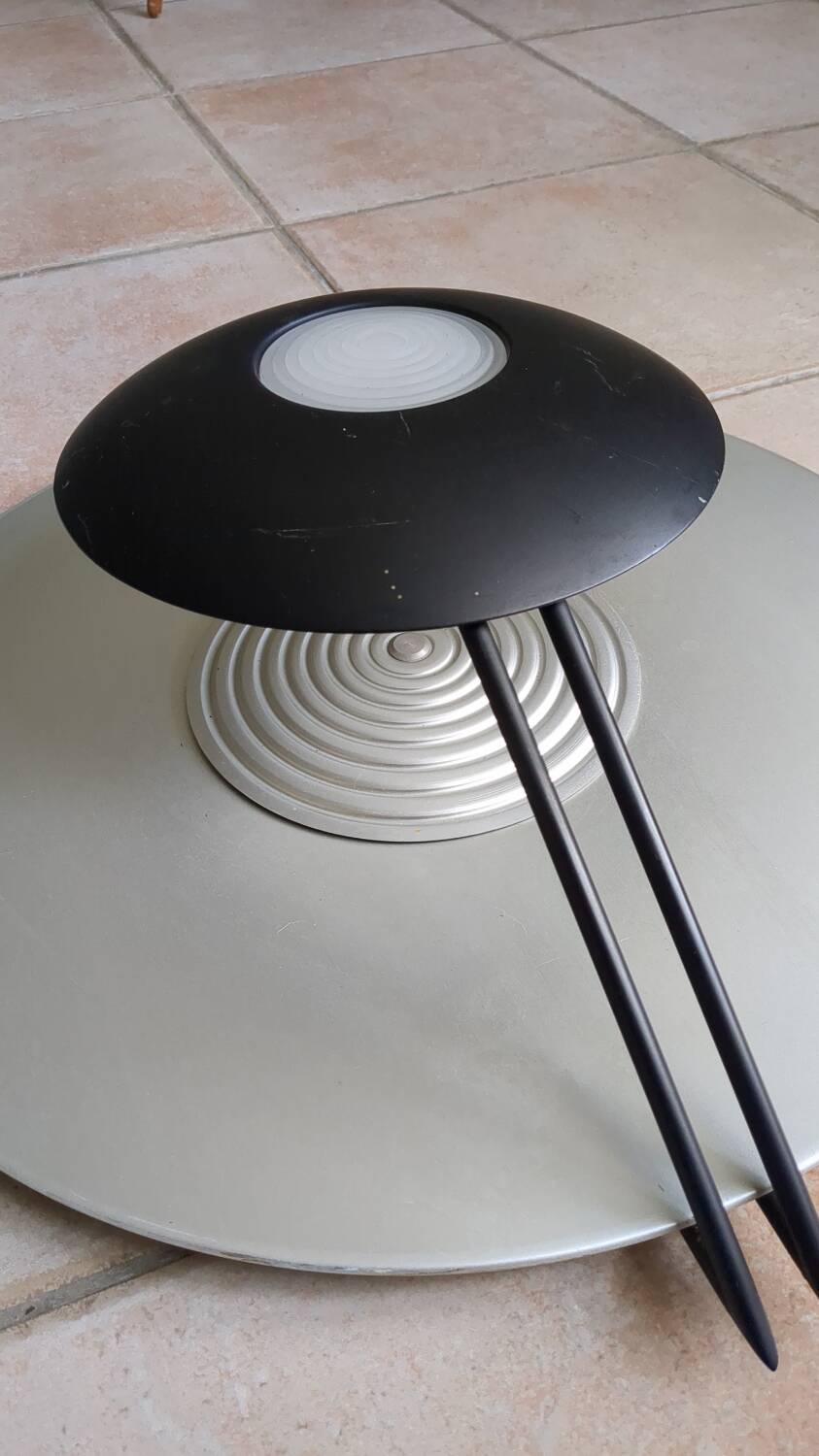 Postmodern designer ceiling light from the 80s Italy