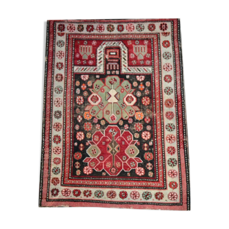 Caucasus, circa 1950, 79 cm x 128 cm, wool on hand-knotted wool, very beautiful condition