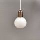Small pendant lamp from the 1930s, manufactured by Nordisk Solar Denmark.