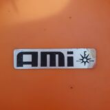 Ami square plastic stool 1960