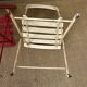 Set of 5 guinguette chairs