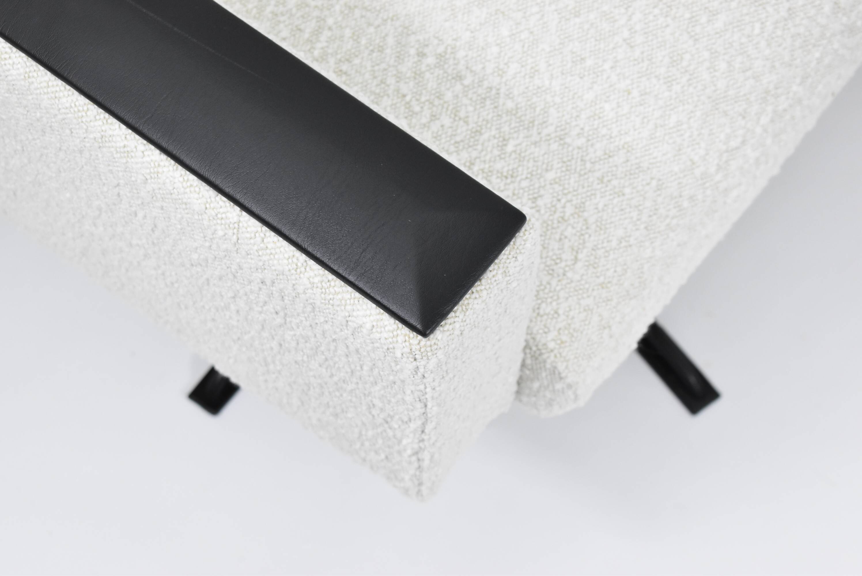 Vintage Deutsche Democratic Republic DDR, 60s, White Bouclé