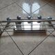 60s aluminum coat rack