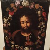 Peinture Ancienne Huile Sur Toile Saint Pierre Ecole Flamande En Italie 17ème Siècle