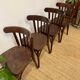 4 bentwood bistro chairs – Baumann style