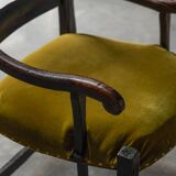 Rustic Folk Art Armchair, France, 19th Century