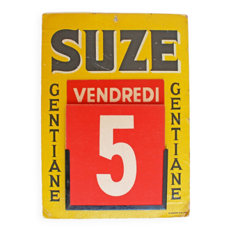 Calendrier perpétuel Suze