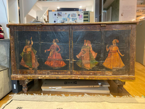 Coffre de mariage indien