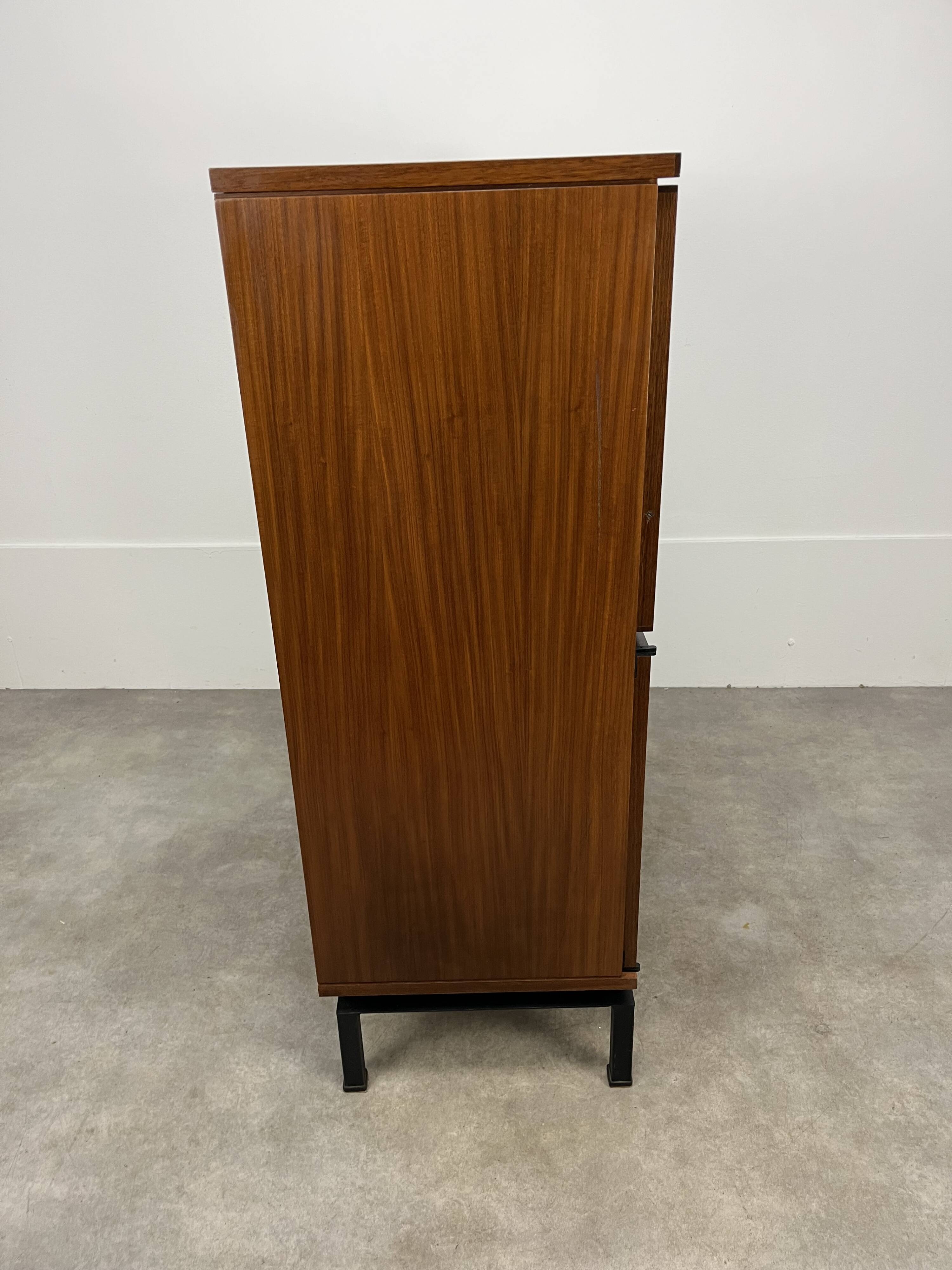 Marcel Gascoin secretary desk, reconstruction style, 1950s, for Alveole