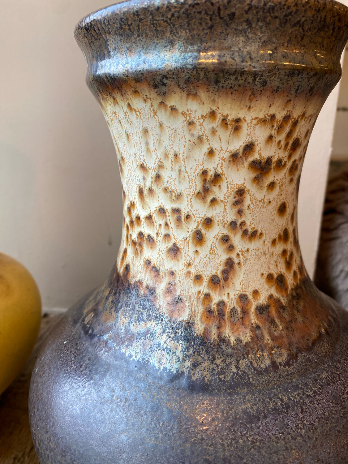 Two Uebelacker Ü-ceramics vases