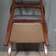 Fauteuil de bureau en acajou