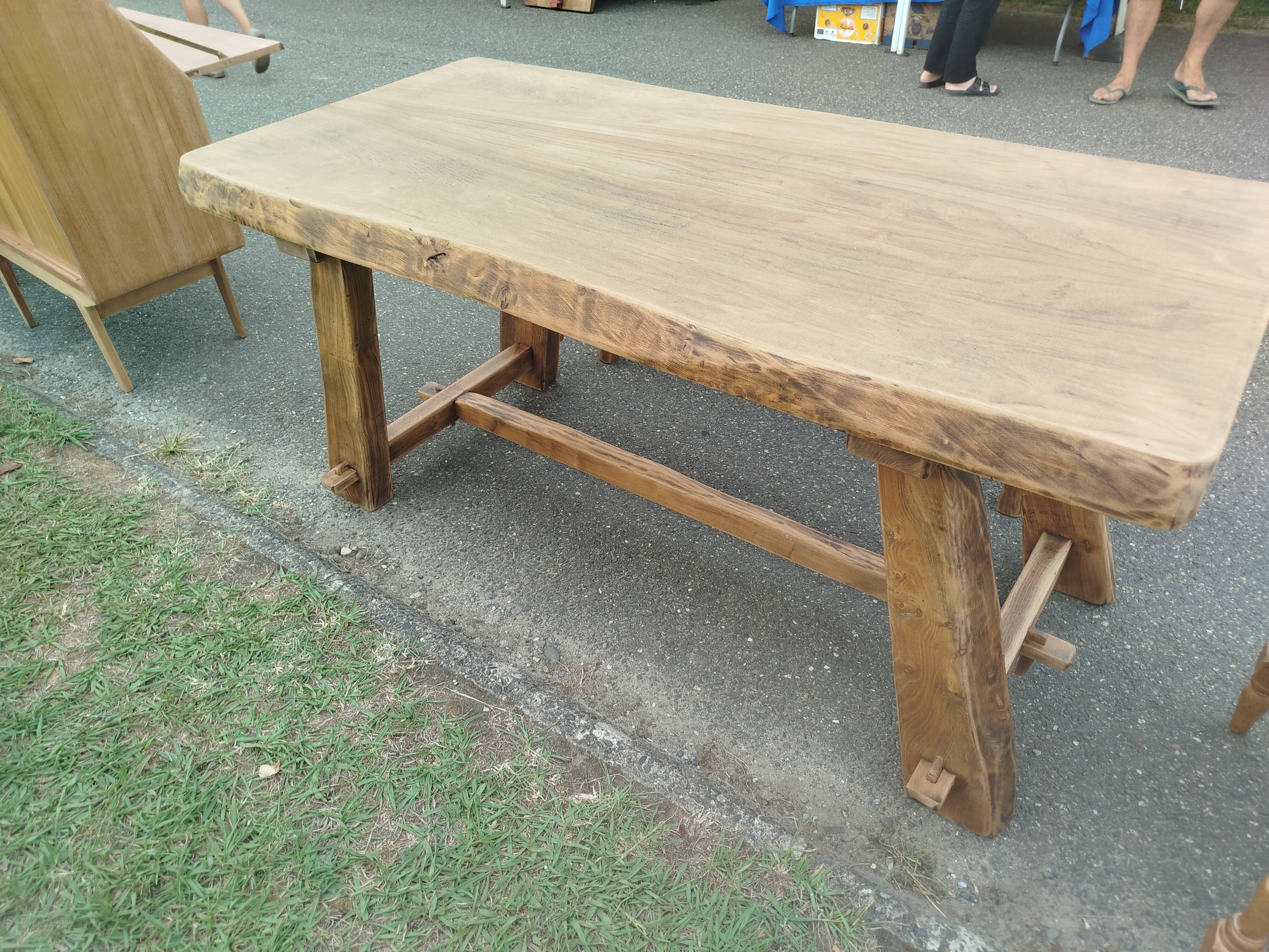 Table and bench Olavi Hänninen