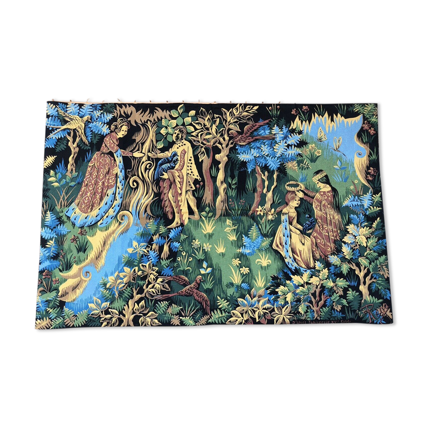 ROGA Tapestry Printed, edition " Starry Lis!ères " edirama / Idylls