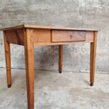 Old table desk kitchen table pine wood