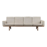 Hans J. Wegner 4-seater sofa, model GE-236/4, oak