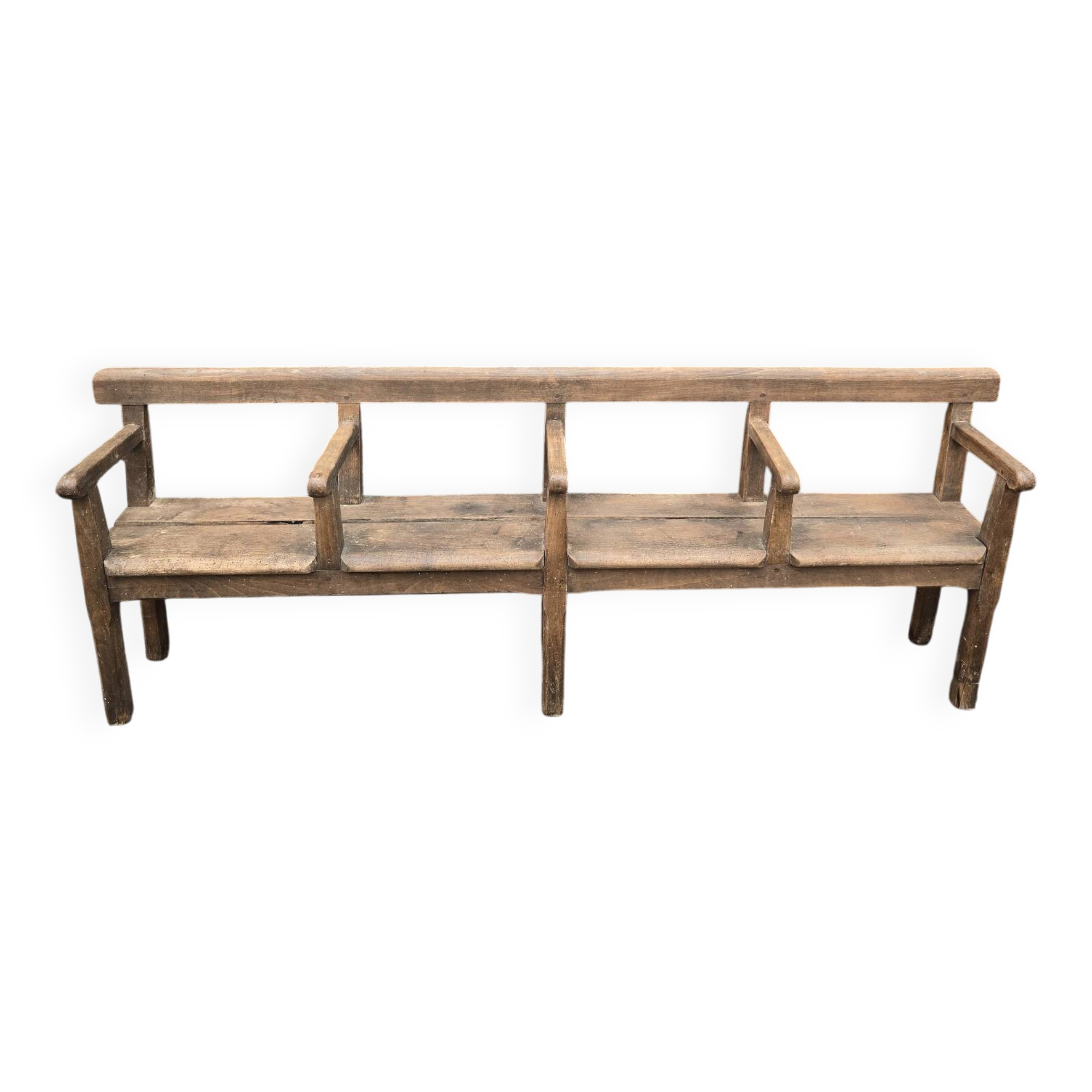 Children's wooden bench