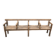 Children's wooden bench