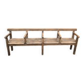 Children's wooden bench