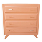 Jolie commode saumon vintage