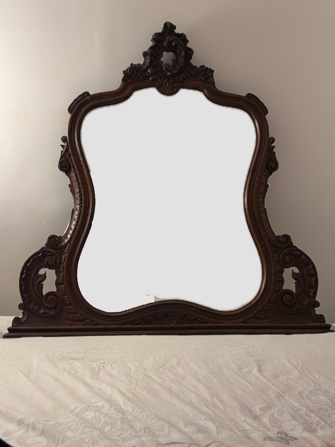 Antique mirror in Louis XV style