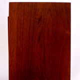 Set of teak and chrome nesting tables by Brabantia