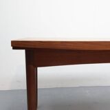 Deense eettafel teak uitschuifbaar
